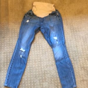 Large Over the belly Maternity jeans